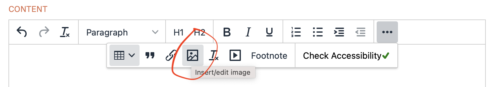 add image button